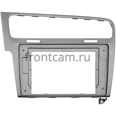 Рамка RM-10-048 под магнитолу 10 дюймов для Volkswagen Golf 7 2012-2020 (серая)