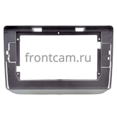 Рамка RM-10-0486 под магнитолу 10 дюймов для Skoda Fabia 2 2007-2014 (серебренная)