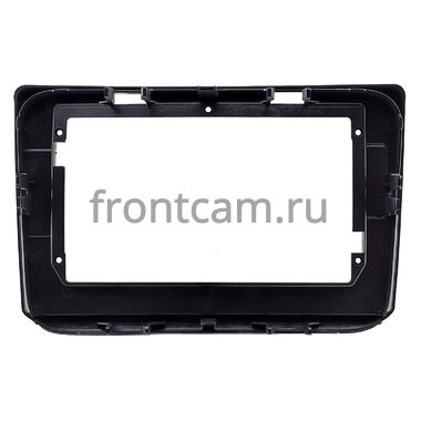 Рамка RM-10-0486 под магнитолу 10 дюймов для Skoda Fabia 2 2007-2014 (серебренная)