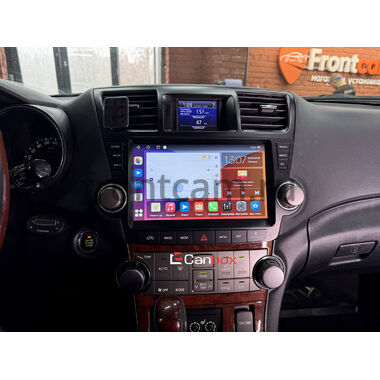 Toyota Highlander (U40) 2007-2013 для авто с усилителем (Тип3) Canbox H-Line 3799-10-1179 на Android 10 (4G-SIM, 4/64, DSP, QLed)