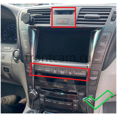 Lexus LS 460, LS 600h 2006-2012 Teyes CC3 4/64 10 дюймов RM-10-1426 на Android 10 (4G-SIM, DSP, QLed)