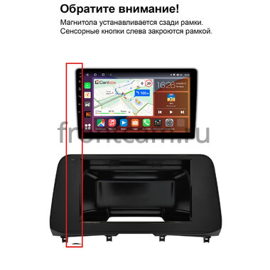Рамка RM-10-1675 под магнитолу 10 дюймов для Lexus RX 4 2019-2022 (руль слева, для авто с камерой)