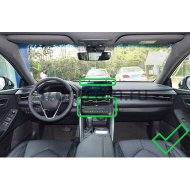 Toyota Avalon 5 (2018-2024) Canbox H-Line 4195-10-2374 на Android 10 (4G-SIM, 6/128, DSP, QLed)