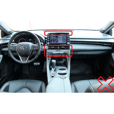 Toyota Avalon 5 (2018-2024) Canbox H-Line 3799-10-2374 на Android 10 (4G-SIM, 4/64, DSP, QLed)