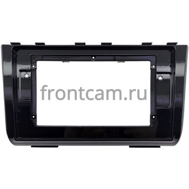 Рамка RM-10-2524 под магнитолу 10 дюймов для Hyundai Creta 2 2021-2024 (черная, глянцевая)