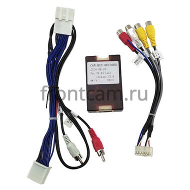 Toyota Land Cruiser 200 2010-2012 (Тип В, canbus LZ) Canbox H-Line 7837-10-2571 на Android 10 (4G-SIM, 4/64, DSP, QLed) С крутилками