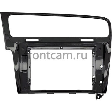 Рамка RM-10-469 под магнитолу 10 дюймов для Volkswagen Golf 7 2012-2020 (глянцевая)