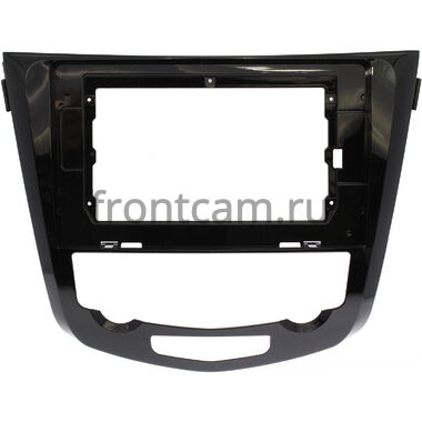 Рамка RM-1009/1010 под магнитолу 10 дюймов для Nissan Qashqai 2, X-Trail (T32) 2013-2022 (авто с климат-контролем)