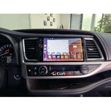 Toyota Highlander 3 (U50) 2013-2019 Canbox H-Line 3799-1035 на Android 10 (4G-SIM, 4/64, DSP, QLed)