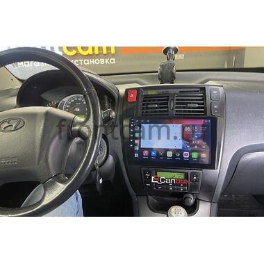 Hyundai Tucson 2004-2010 (для авто с кондиционером) Teyes SPRO PLUS 4/32 10 дюймов RM-1065 на Android 10 (4G-SIM, DSP, IPS)