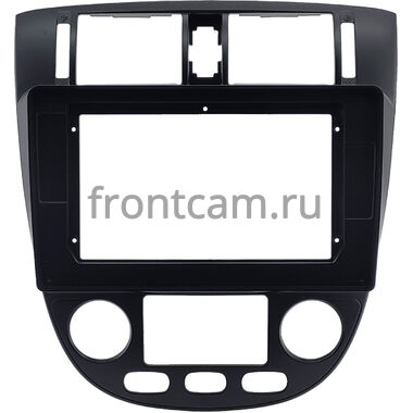 Рамка RM-1086 под магнитолу 10 дюймов для Chevrolet Lacetti 2004-2013 (тип 2, черная, Универсал/Седан с кондиционером)