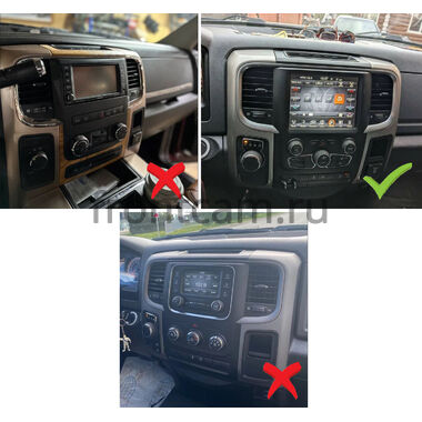 Dodge RAM 4 (DS, DJ) (2013-2023) (с климат-контролем) Canbox PRO-Line 2K 4254-9-0021 на Android 13 (4G-SIM, 12/256, DSP, QLed)