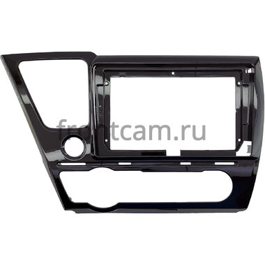 Рамка RM-9-0131 под магнитолу 9 дюймов для Honda Civic 9 4D 2013-2017 (глянцевая, левый руль, седан)