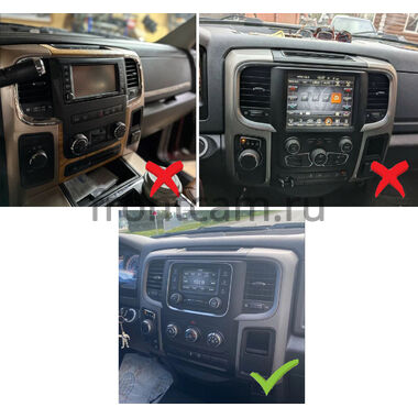 Dodge RAM 4 (DS, DJ) (2013-2023) (с кондиционером) Canbox L-Line 4169-9-0151 на Android 10 (4G-SIM, 2/32, TS18, DSP, QLed)