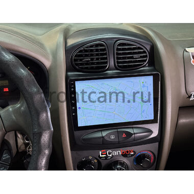 Hyundai Santa Fe (Classic) 2000-2001 (для авто с компасом) Canbox H-Line 4166-9-0293 на Android 10 (4G-SIM, 4/32, DSP, QLed)