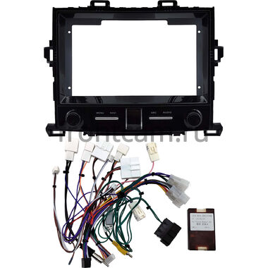 Рамка RM-9-0392 под магнитолу 9 дюймов для Toyota Alphard 2, Vellfire 2008-2015