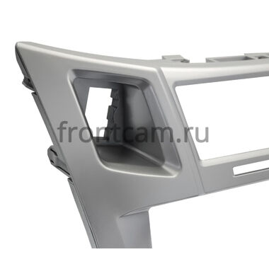 Рамка RM-9-0675 под магнитолу 9 дюймов для Toyota Vitz 2 (XP90), Yaris 2 2005-2012 (серебренная, Тип 2)