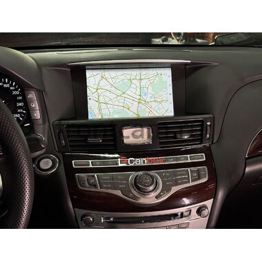 Infiniti M25, M37, M56 2010-2013, Q70 2013-2019 Canbox M-Line 4544-9-0784 на Android 10 (4G-SIM, 2/32, DSP, QLed) (Тип B, для авто с кнопкой TEL)