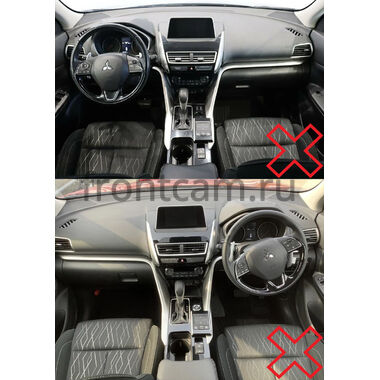 Mitsubishi Eclipse Cross (2017-2024) (глянцевая) Canbox PRO-Line 2K 4252-9-089 на Android 13 (4G-SIM, 8/256, DSP, QLed)
