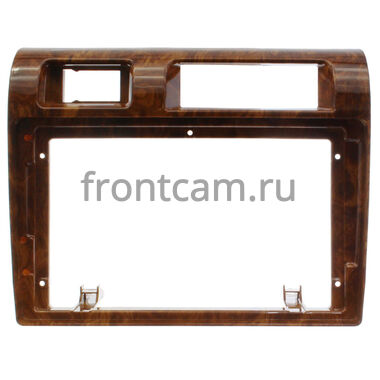 Рамка RM-9-1121 под магнитолу 9 дюймов для Toyota Land Cruiser 70 2007-2022 (дерево)