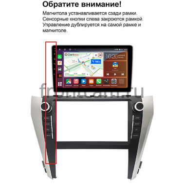 Рамка RM-9-1208 под магнитолу 9 дюймов для Toyota Camry XV55 2014-2018