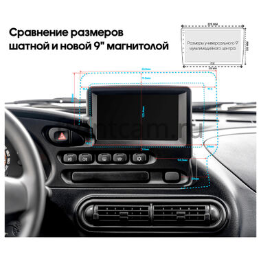 Lada Niva 2123, Niva Travel (2021-2024) Canbox H-Line 2K 4182-9-1230 на Android 10 (4G-SIM, 4/64, DSP, QLed)