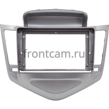 Рамка RM-9-1284 под магнитолу 9 дюймов для Chevrolet Cruze 2008-2012 (серебро)