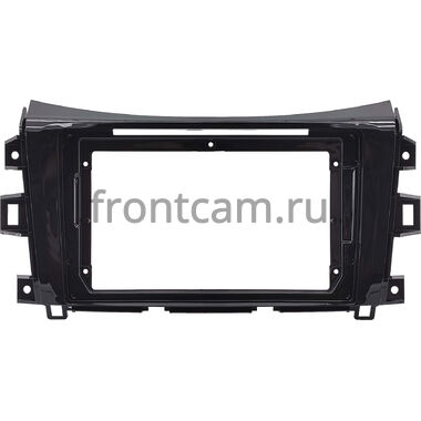 Рамка RM-9-1340 под магнитолу 9 дюймов для Nissan Navara (Frontier) 4 (D23) 2014-2024 (глянцевая)