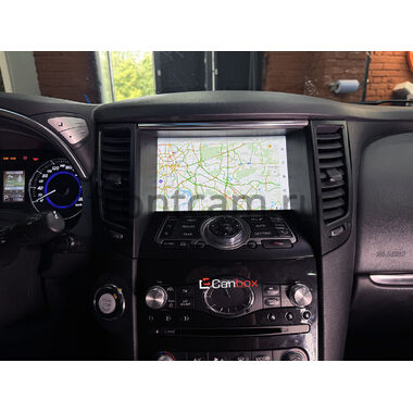 Infiniti FX35, FX37, FX30d, FX50 (S51) 2008-2013, QX70 (S51) 2013-2017 (Тип B, для авто с кнопкой TEL) Canbox H-Line 2K 4186-9-1721 на Android 10 (4G-SIM, 8/256, DSP, QLed)