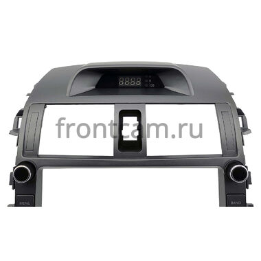 Toyota Corolla (E150) 2006-2013 (серая, с часами) Canbox H-Line 3792-9-2075 на Android 10 (4G-SIM, 4/64, DSP, QLed)