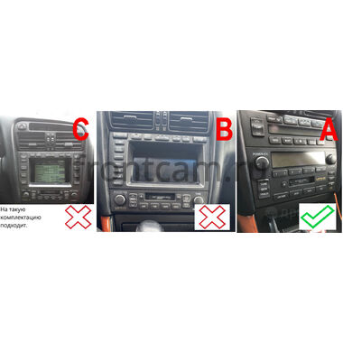 Lexus GS 2 1997-2004 (Тип A - для авто без NAVI) Canbox Logic-i3 2K 5733-9-2136 на Android 11 (4G-SIM, 6/128, DSP, 360, QLed)