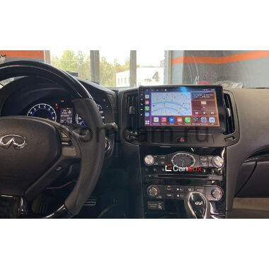 Nissan Skyline 7 (V36) 2006-2014 (Тип B, авто с сенсорным экраном и кнопкой TEL, can BSJ) Canbox PRO-Line 2K 4254-9-2206 на Android 13 (4G-SIM, 12/256, DSP, QLed)