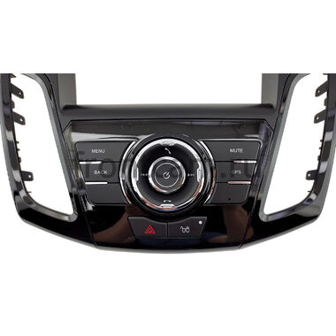 Ford Focus 3 (2011-2019) (черная, глянцевая) Canbox L-Line 4169-9-2360 на Android 10 (4G-SIM, 2/32, TS18, DSP, QLed)