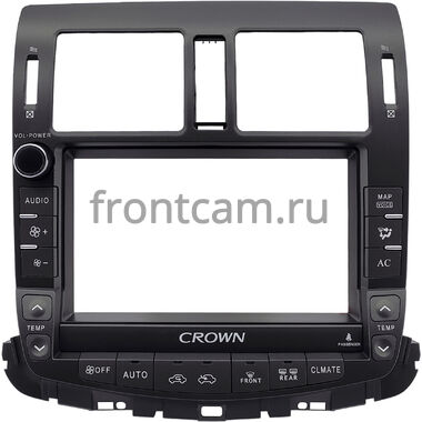 Рамка RM-9-5376 под магнитолу 9 дюймов для Toyota Crown (S200) 2008-2012 (Для авто без монитора)