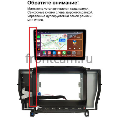 Рамка RM-9-6189 под магнитолу 9 дюймов для Toyota Crown (S180) 1999-2008 (для авто с Navi и 1CD)