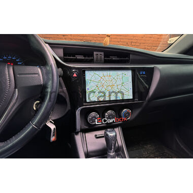 Toyota Corolla (E160/E170/E180) 2015-2024 Canbox H-Line 5197-9-TO540N на Android 14 (4G-SIM, 8/128, DSP, QLed)