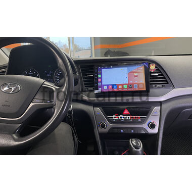 Hyundai Elantra 6 (AD) 2015-2019 (для авто без камеры) Canbox M-Line 7801-9025 на Android 10 (4G-SIM, 2/32, DSP, IPS) С крутилками