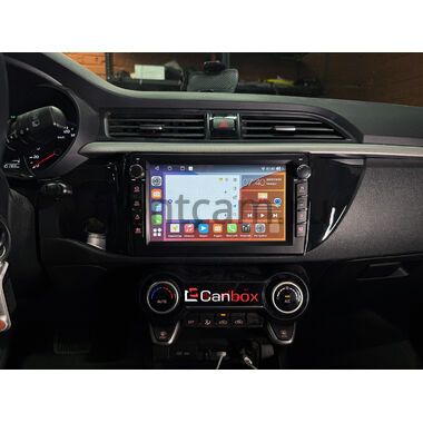 Рамка RM-9078 под магнитолу 9 дюймов для Kia Rio 4, Rio X-Line 2017-2020 (без кнопки)