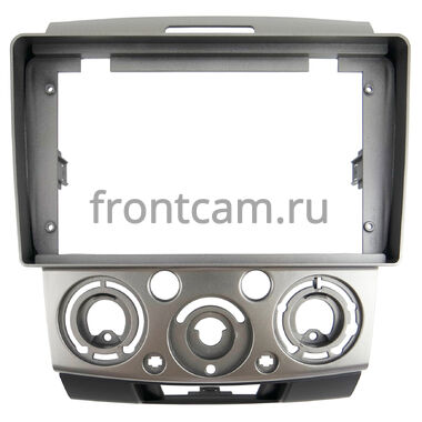 Рамка RM-9139 под магнитолу 9 дюймов для Ford Ranger 2 / Mazda BT-50 2006-2011 (серебро)