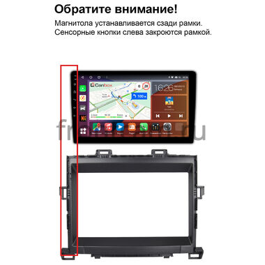 Рамка RM-9156 под магнитолу 9 дюймов для Toyota Alphard 2, Vellfire 2008-2015