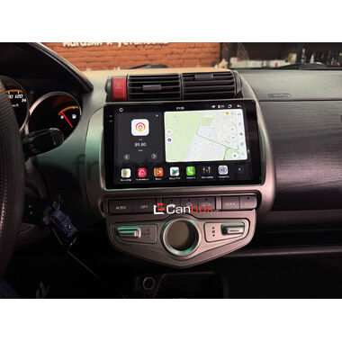 Honda Jazz 2001-2008 (с климат-контролем, левый руль) Canbox H-Line 4196-9267 на Android 10 (4G-SIM, 6/128, DSP, QLed)