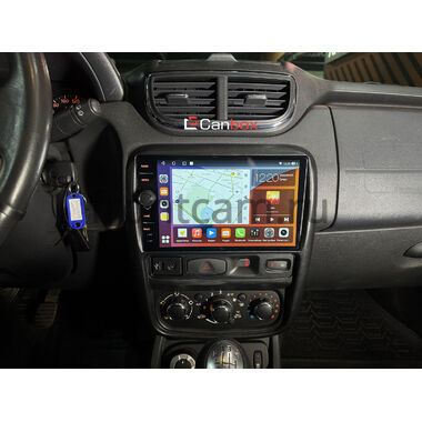 Рамка RM-9275 под магнитолу 9 дюймов для Nissan Terrano 3 2014-2022 / Renault Duster 2010-2015 (матовая)