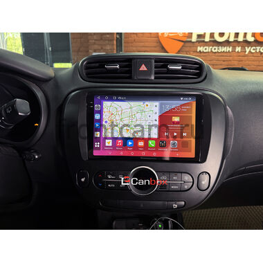 Kia Soul 2 2013-2019 (с климат-контролем, матовая) Canbox H-Line 3792-9390 на Android 10 (4G-SIM, 4/64, DSP, QLed)