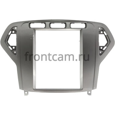 Рамка RM-1312-90 под магнитолу Tesla style 9.7 дюймов для Ford Mondeo 4 2006-2010 (серая, для авто с климат-контролем)