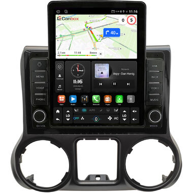 Jeep Wrangler 3 (JK) 2014-2018 Canbox GTR095-10-0010 на Android 10 (QLed, 4/64, DSP, CarPlay)