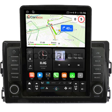 Toyota Allion 2, Premio 2 (T26) 2016-2021 Canbox GTR095-10-0330 на Android 10 (QLed, 4/64, DSP, CarPlay)