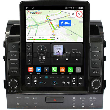 Toyota Land Cruiser 200 2013-2015 для авто с Navi (Тип B) Canbox GTR095-10-1202 на Android 10 (QLed, 4/64, DSP, CarPlay)
