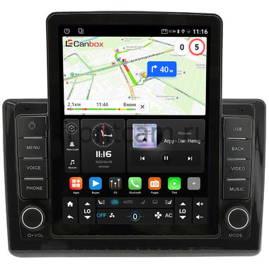 Opel Movano 2010-2020 Canbox GTR095-10-1263 на Android 10 (QLed, 4/64, DSP, CarPlay)