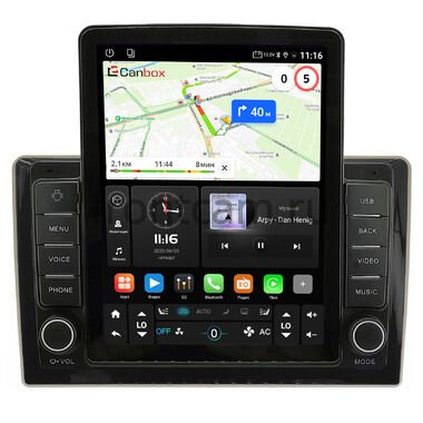 Nissan Cube 3 (Z12) 2008-2020 Canbox GTR095-10-351 на Android 10 (QLed, 4/64, DSP, CarPlay)