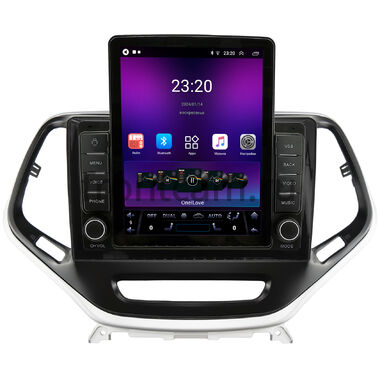 Jeep Cherokee 5 (KL) 2013-2024 OEM GT095-10-811 на Android 10 (2/16, DSP, Tesla)